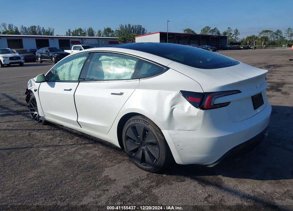 2025 TESLA MODEL 3 VIN: 5YJ3E1EA2SF888390