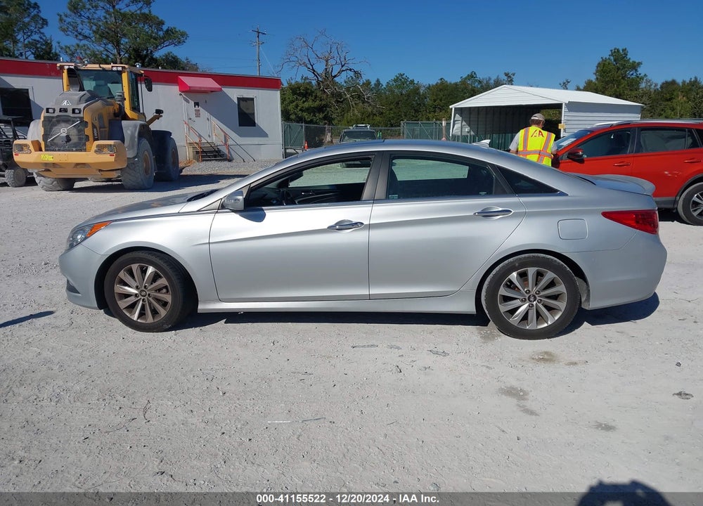 2014 HYUNDAI SONATA LIMITED VIN: 5NPEC4AC8EH887046