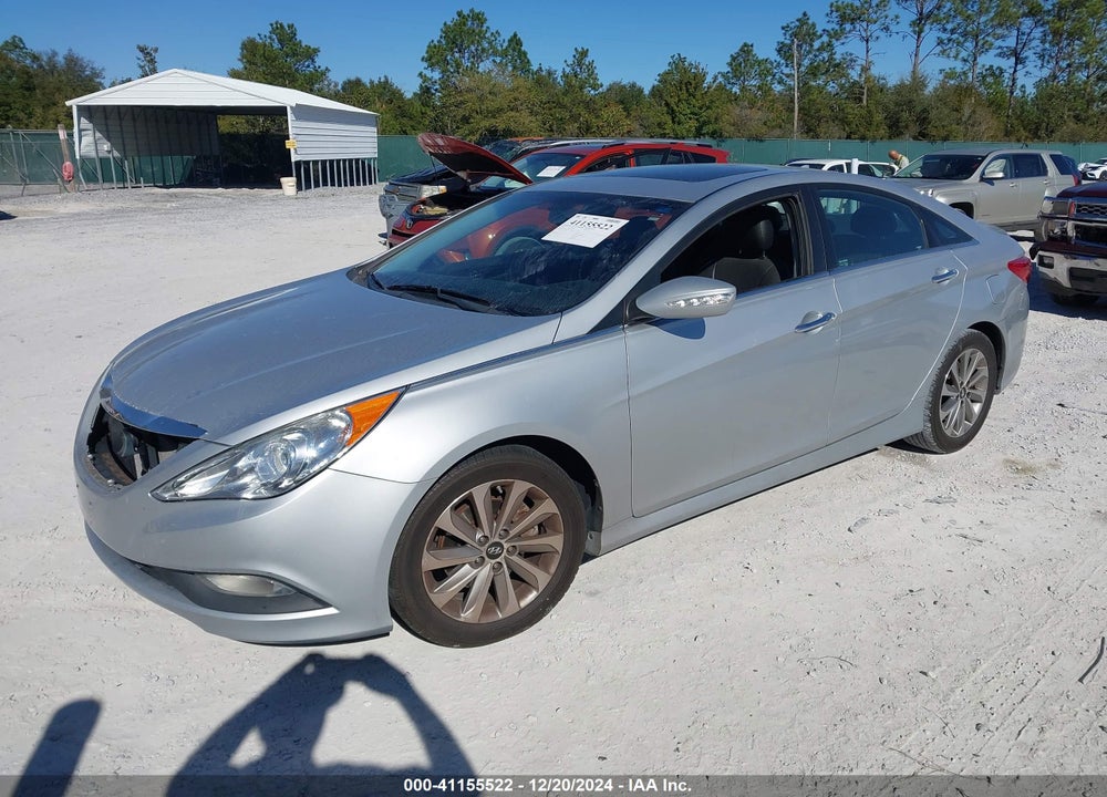2014 HYUNDAI SONATA LIMITED VIN: 5NPEC4AC8EH887046
