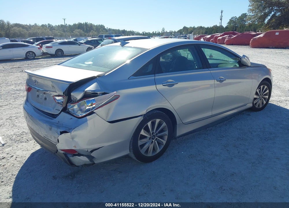 2014 HYUNDAI SONATA LIMITED VIN: 5NPEC4AC8EH887046
