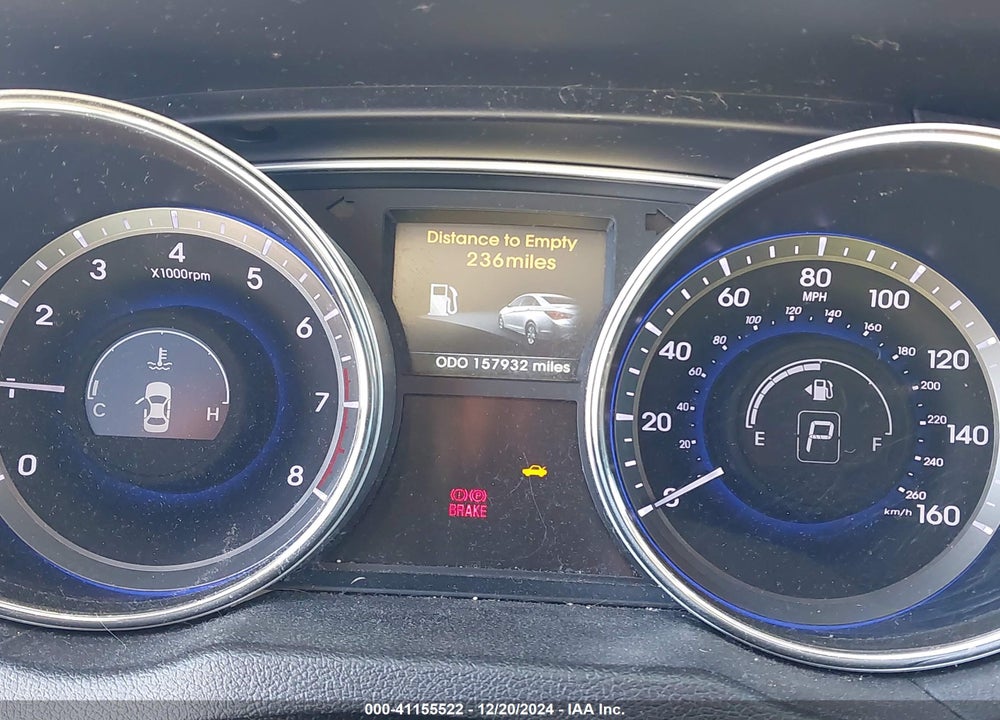 2014 HYUNDAI SONATA LIMITED VIN: 5NPEC4AC8EH887046