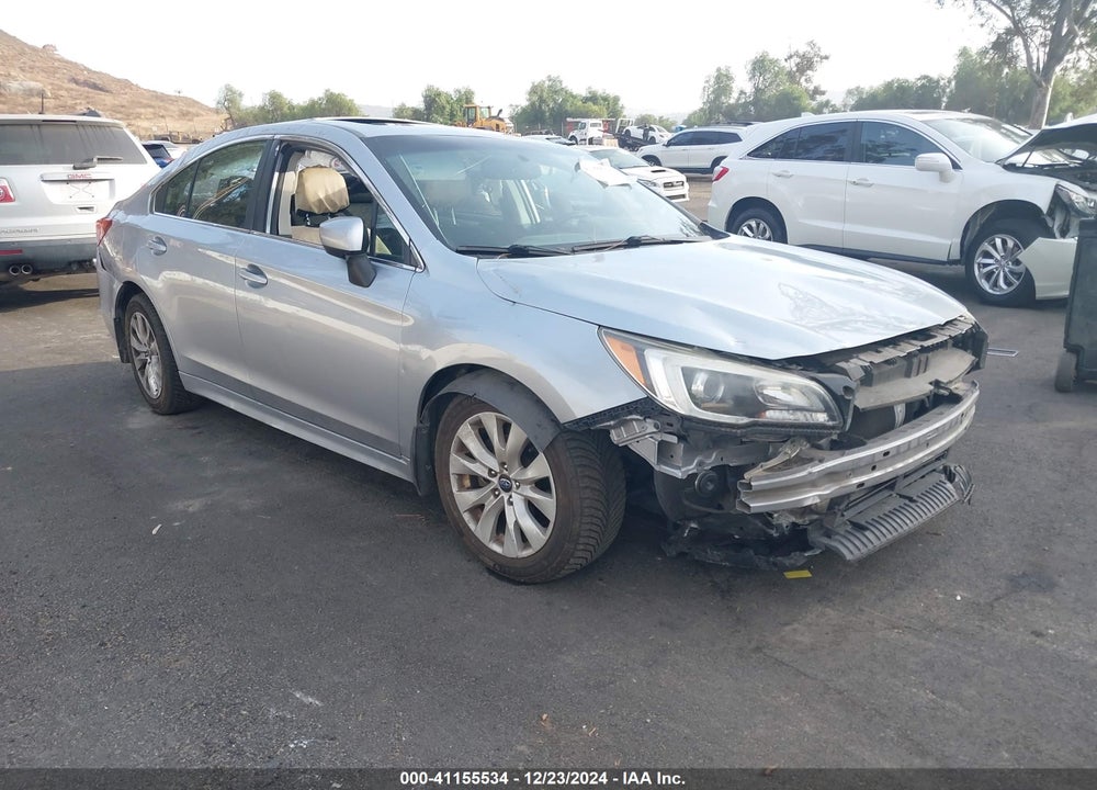 2015 SUBARU LEGACY 2.5I PREMIUM VIN: 4S3BNAD67F3048813