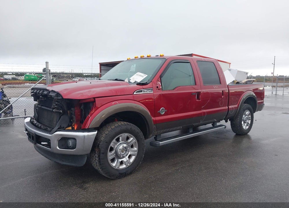 2016 FORD F-250 LARIAT VIN: 1FT7W2BT1GED09506