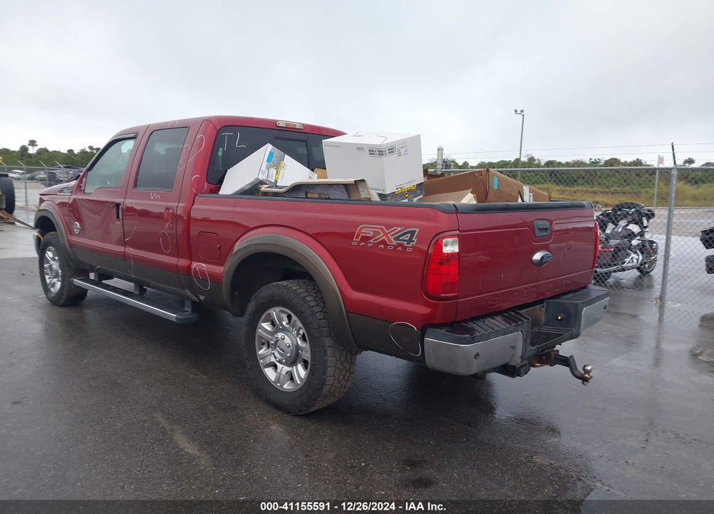 2016 FORD F-250 LARIAT VIN: 1FT7W2BT1GED09506