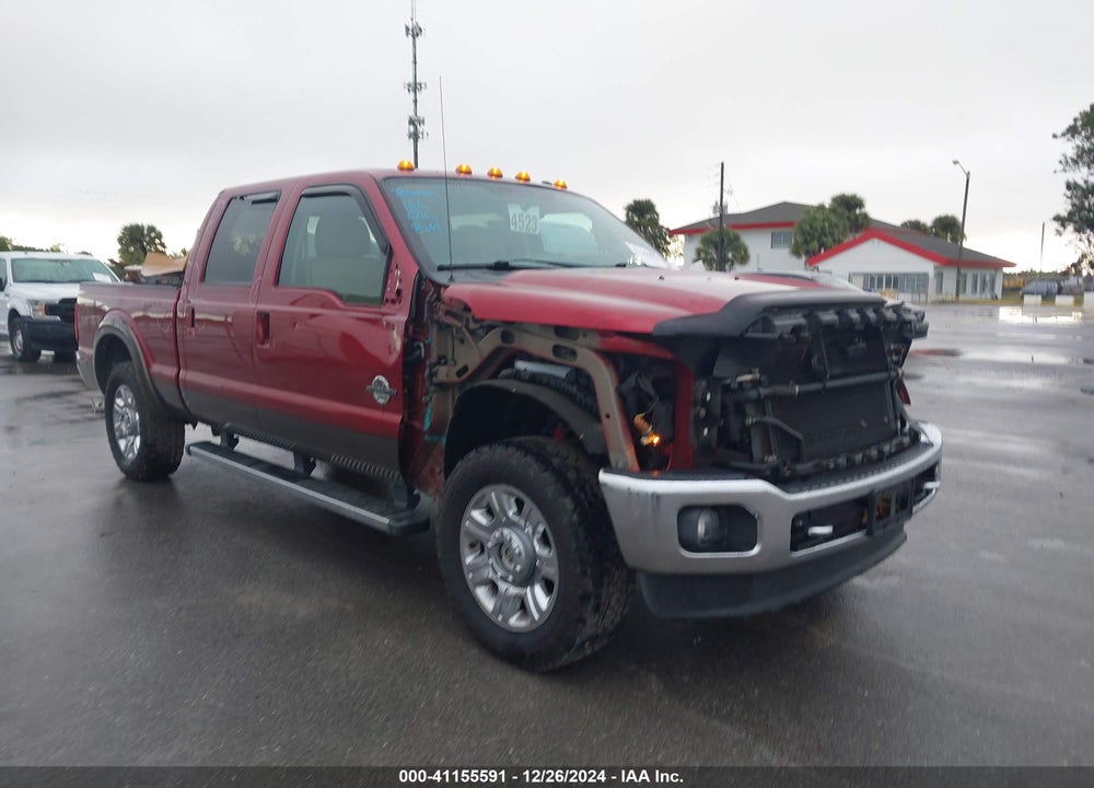 2016 FORD F-250 LARIAT VIN: 1FT7W2BT1GED09506