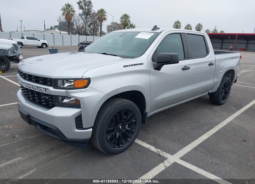 2020 CHEVROLET SILVERADO 1500 2WD SHORT BED CUSTOM VIN: 3GCPWBEH8LG246737
