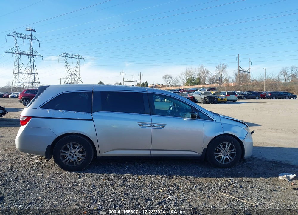 2011 HONDA ODYSSEY EX-L VIN: 5FNRL5H60BB087293