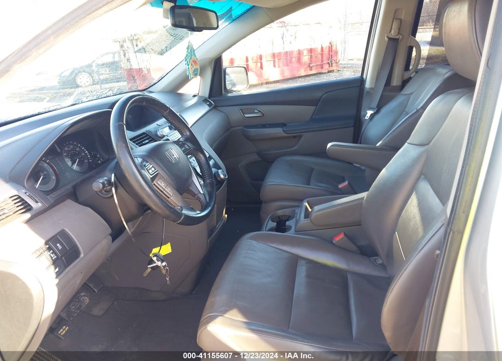 2011 HONDA ODYSSEY EX-L VIN: 5FNRL5H60BB087293