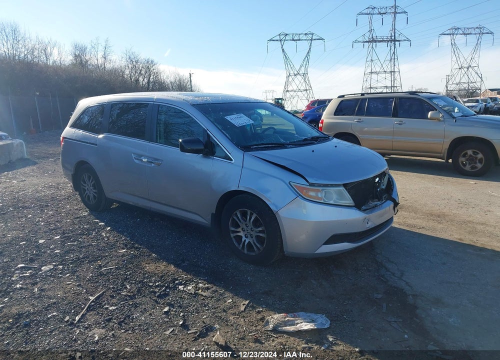 2011 HONDA ODYSSEY EX-L VIN: 5FNRL5H60BB087293