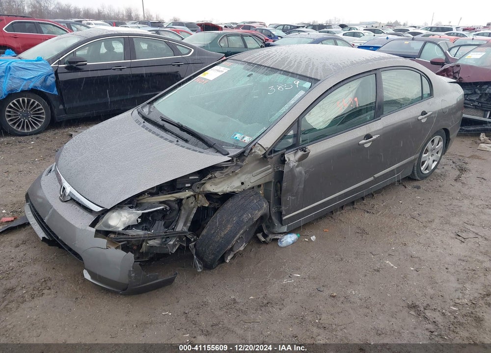 2007 HONDA CIVIC LX VIN: 2HGFA16577H313859