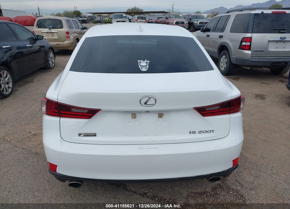 2016 LEXUS IS 200T VIN: JTHBA1D23G5007835