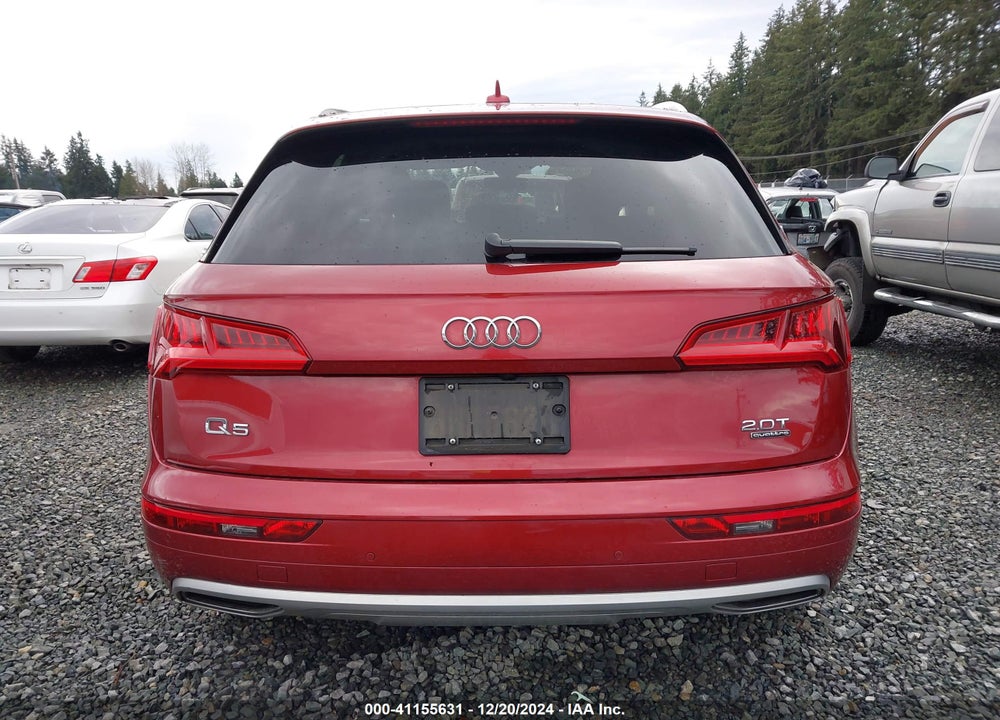 2018 AUDI Q5 2.0T PREMIUM/2.0T TECH PREMIUM VIN: WA1BNAFY1J2048474