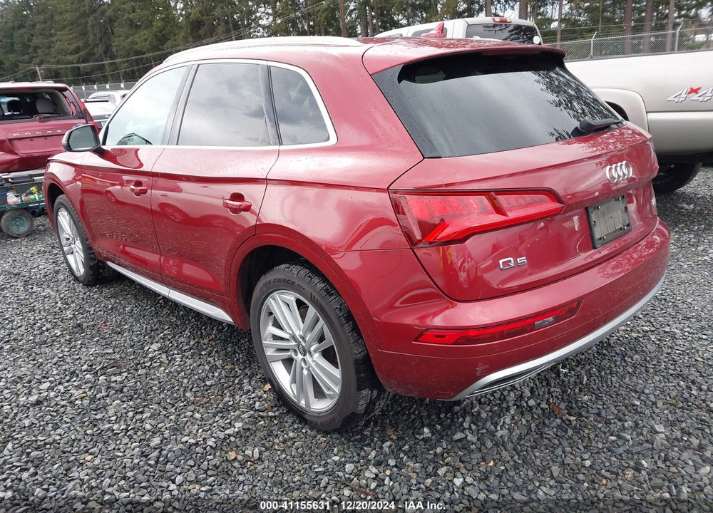 2018 AUDI Q5 2.0T PREMIUM/2.0T TECH PREMIUM VIN: WA1BNAFY1J2048474