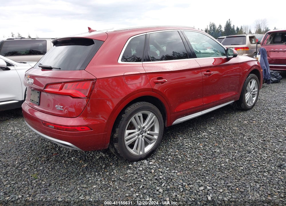2018 AUDI Q5 2.0T PREMIUM/2.0T TECH PREMIUM VIN: WA1BNAFY1J2048474