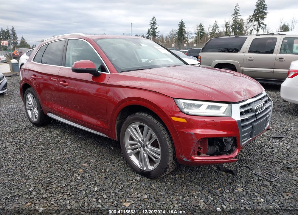 2018 AUDI Q5 2.0T PREMIUM/2.0T TECH PREMIUM VIN: WA1BNAFY1J2048474