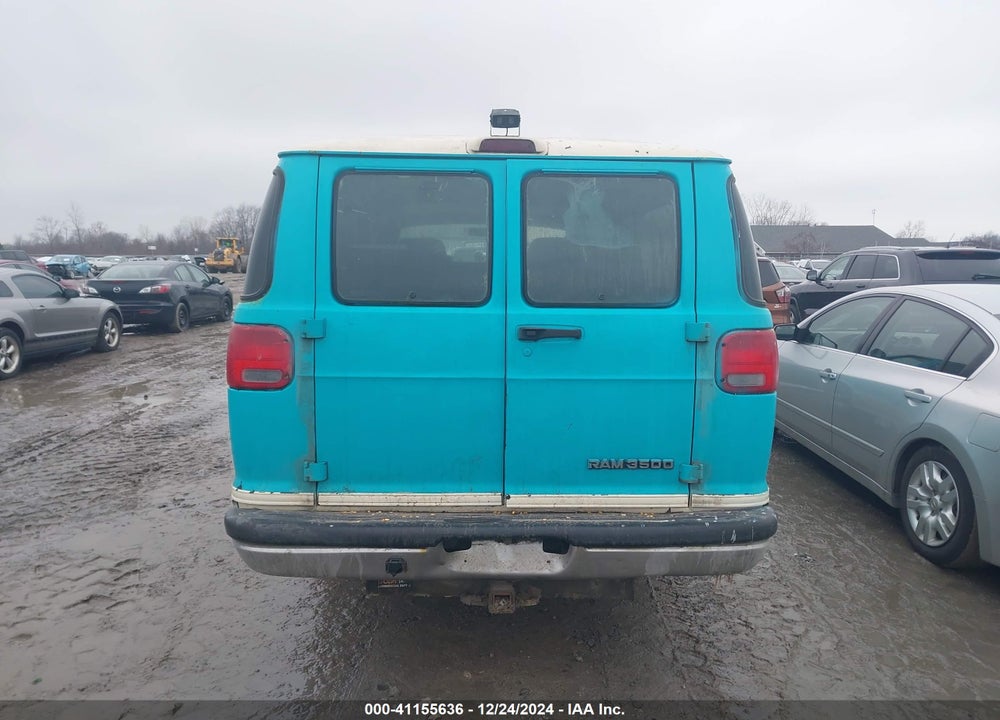 2000 DODGE RAM WAGON 3500 VIN: 2B5WB35Z9YK176660