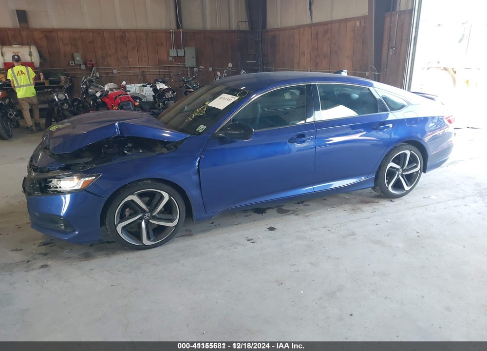 2022 HONDA ACCORD SPORT VIN: 1HGCV1F30NA110443