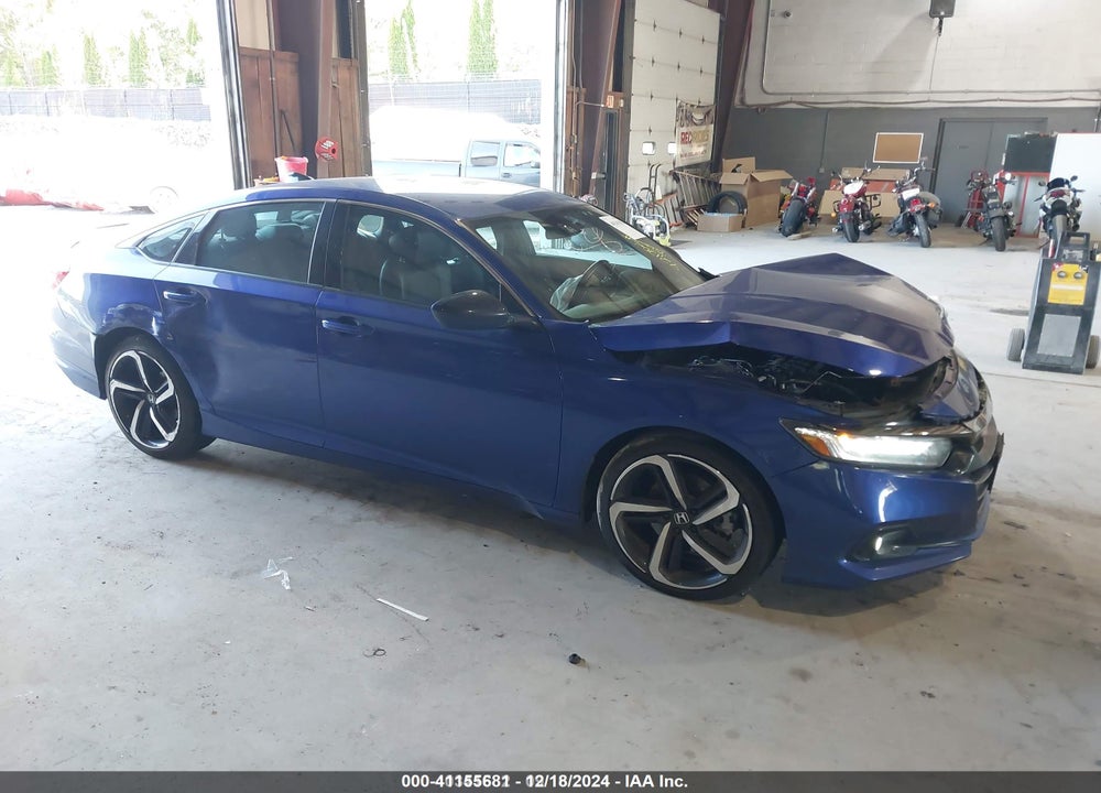 2022 HONDA ACCORD SPORT VIN: 1HGCV1F30NA110443
