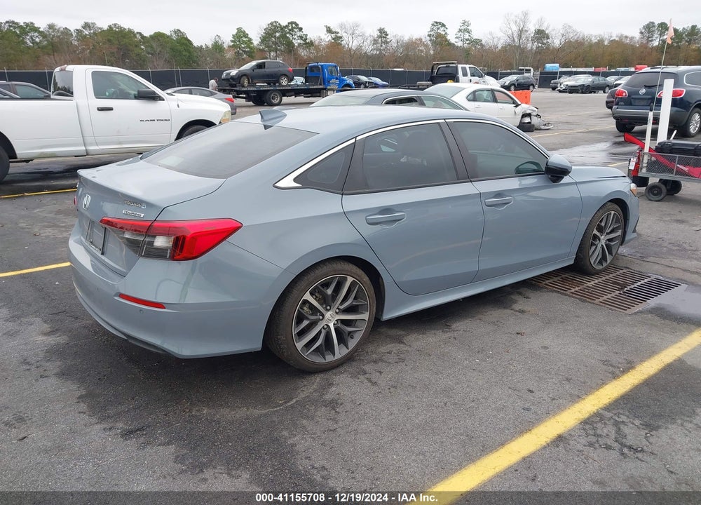 2022 HONDA CIVIC TOURING VIN: 2HGFE1F93NH316858