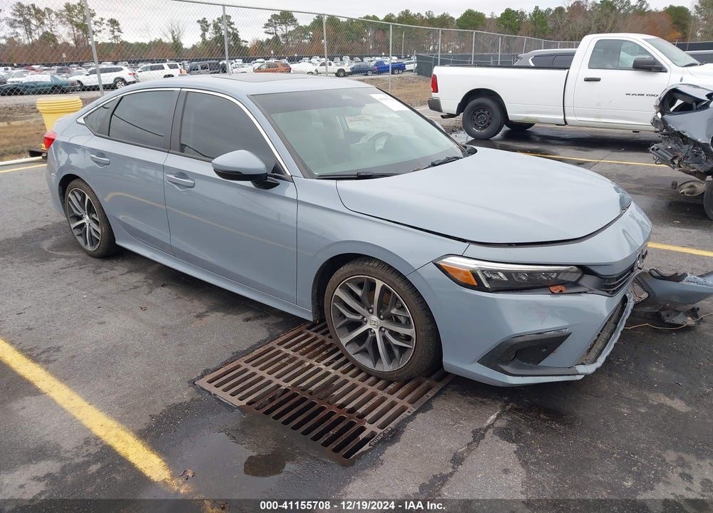 2022 HONDA CIVIC TOURING VIN: 2HGFE1F93NH316858