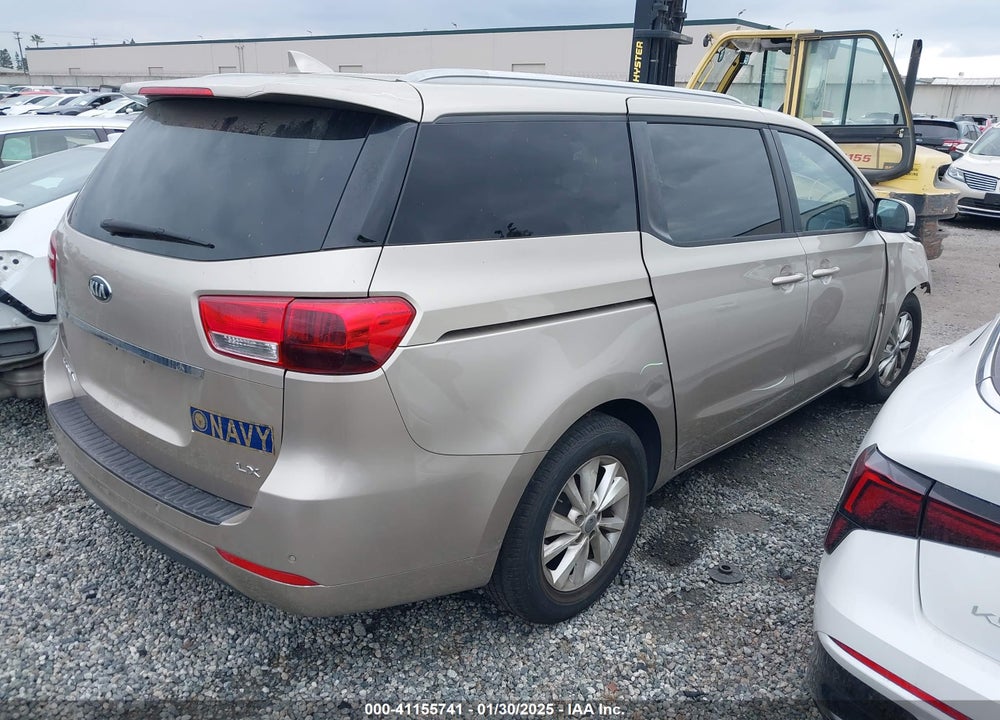2016 KIA SEDONA LX VIN: KNDMB5C1XG6164747