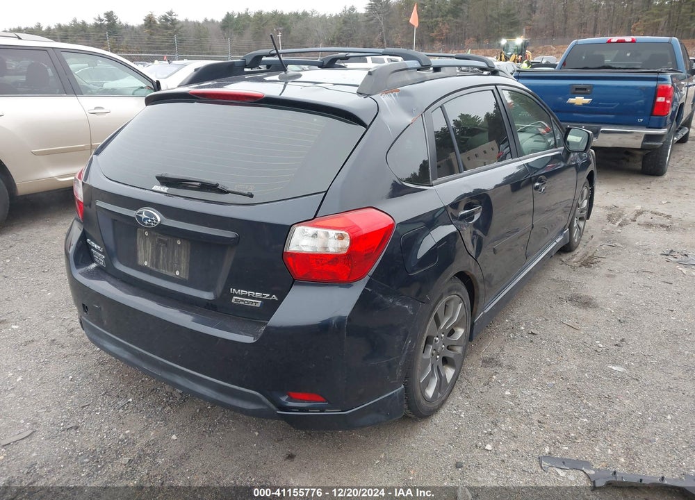 2014 SUBARU IMPREZA 2.0I SPORT LIMITED VIN: JF1GPAU64EH325778