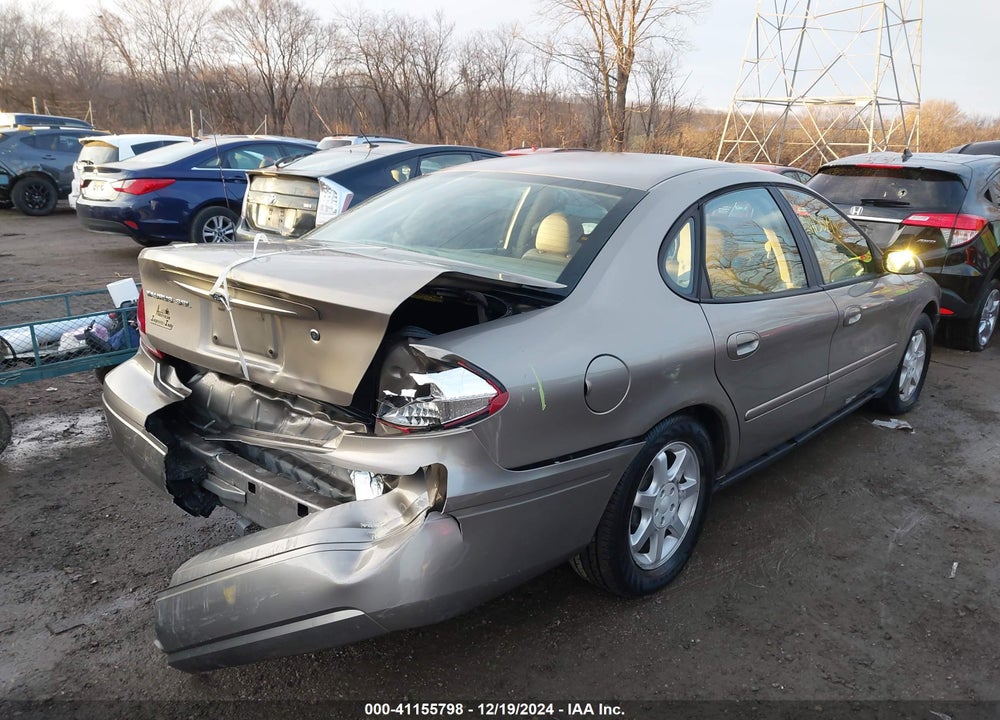 2007 FORD TAURUS SEL VIN: 1FAFP56U67A146961