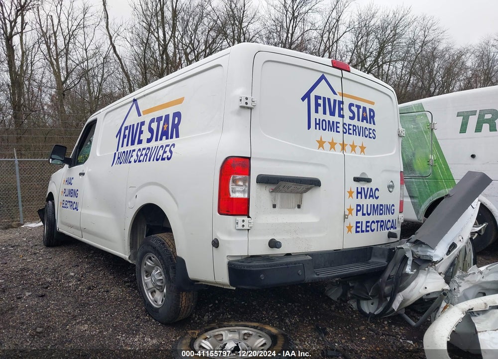 2021 NISSAN NV CARGO NV2500 HD SV STANDARD ROOF V6 VIN: 1N6BF0KY5MN800373