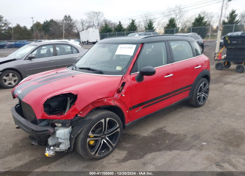 2012 MINI COOPER S COUNTRYMAN VIN: WMWZC5C57CWL63882