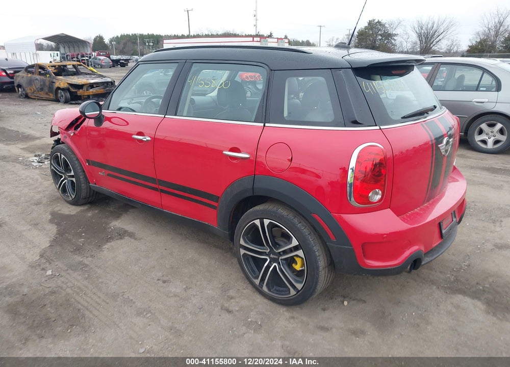 2012 MINI COOPER S COUNTRYMAN VIN: WMWZC5C57CWL63882