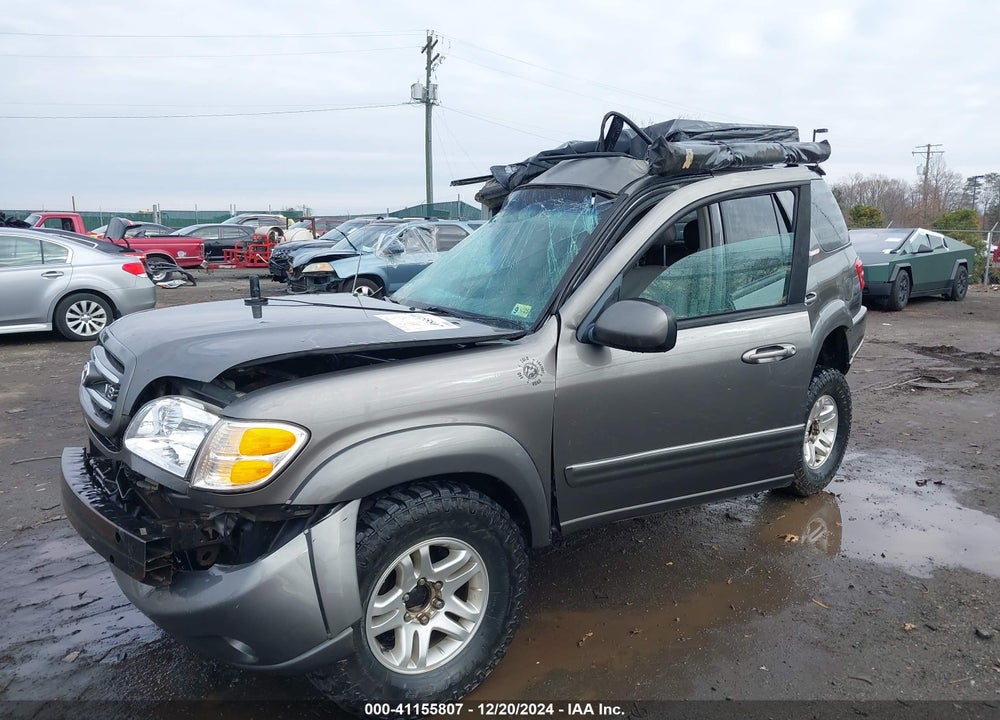 2004 TOYOTA SEQUOIA LIMITED V8 VIN: 5TDBT48A54S216515