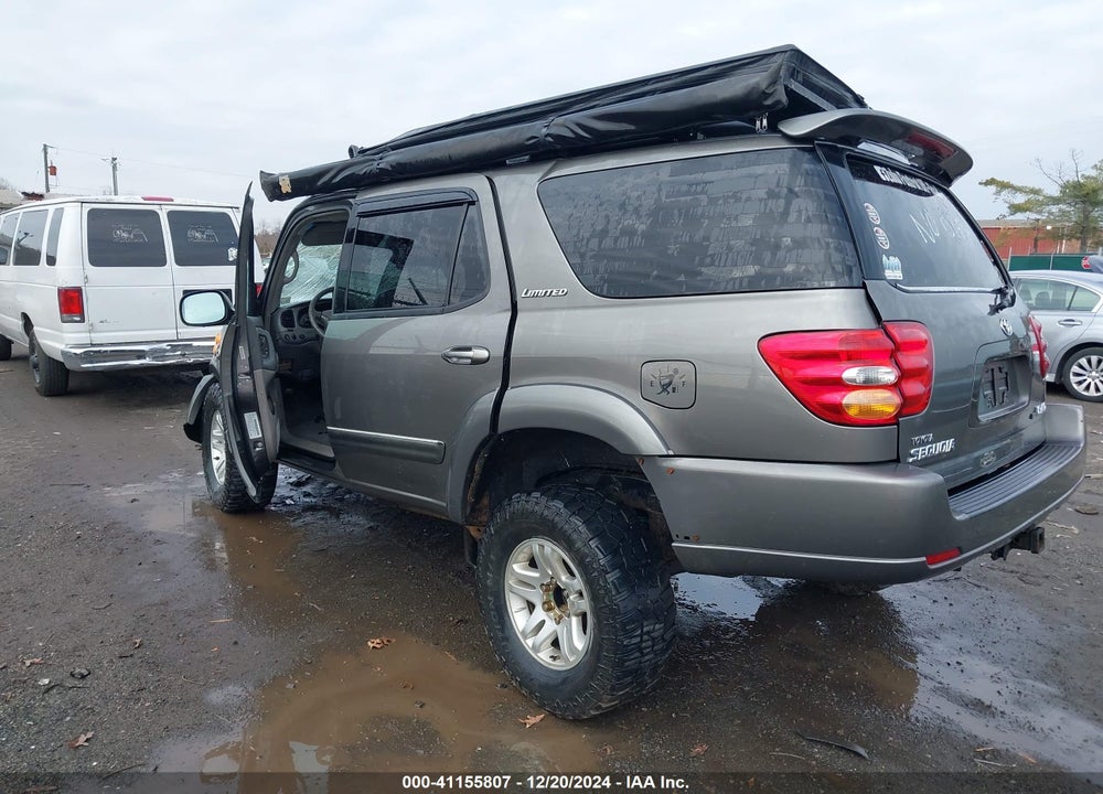 2004 TOYOTA SEQUOIA LIMITED V8 VIN: 5TDBT48A54S216515
