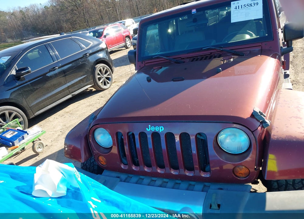 2008 JEEP WRANGLER / VIN: 1J4GA591X8L616684