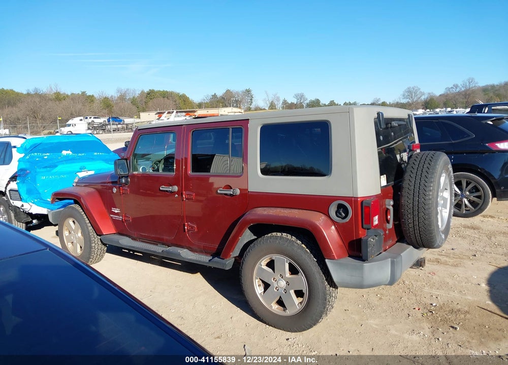 2008 JEEP WRANGLER / VIN: 1J4GA591X8L616684