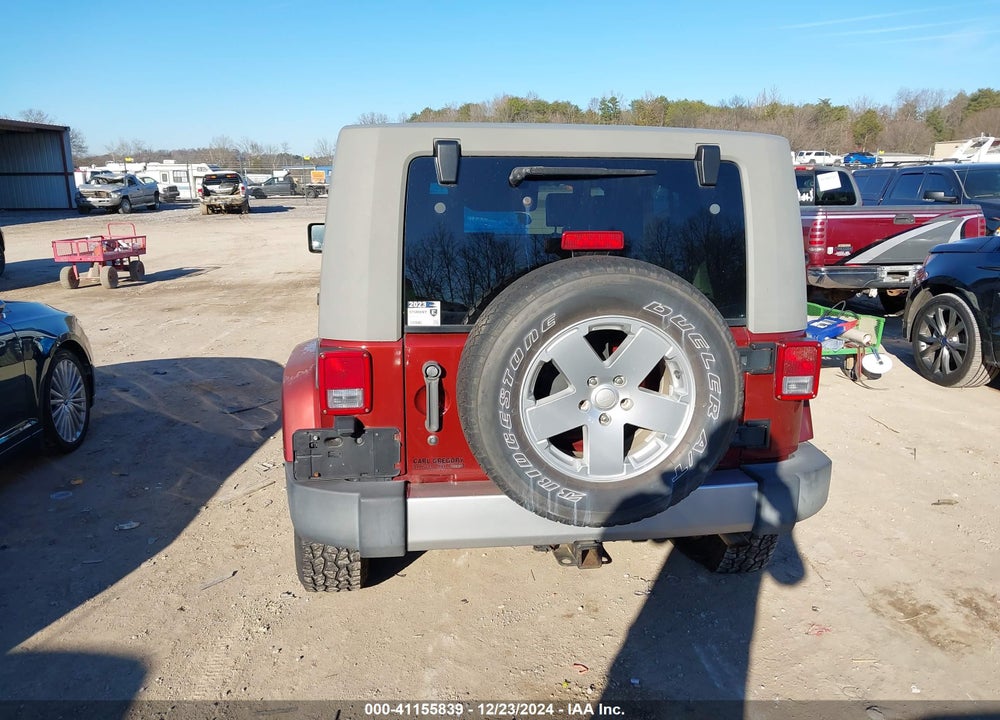 2008 JEEP WRANGLER / VIN: 1J4GA591X8L616684