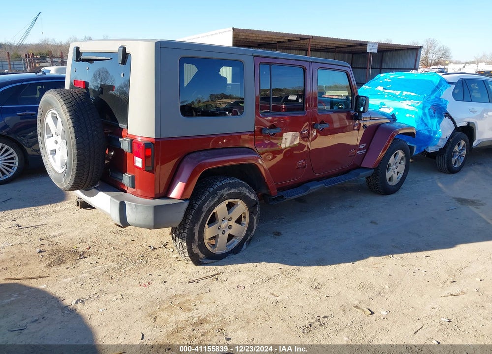 2008 JEEP WRANGLER / VIN: 1J4GA591X8L616684