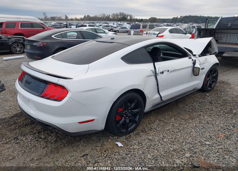 2019 FORD MUSTANG GT VIN: 1FA6P8CF4K5176386