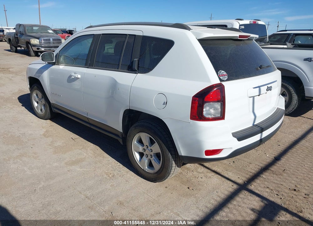 2016 JEEP COMPASS LATITUDE VIN: 1C4NJCEA2GD744319