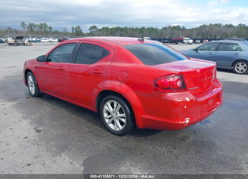 2014 DODGE AVENGER SE VIN: 1C3CDZAB0EN109871