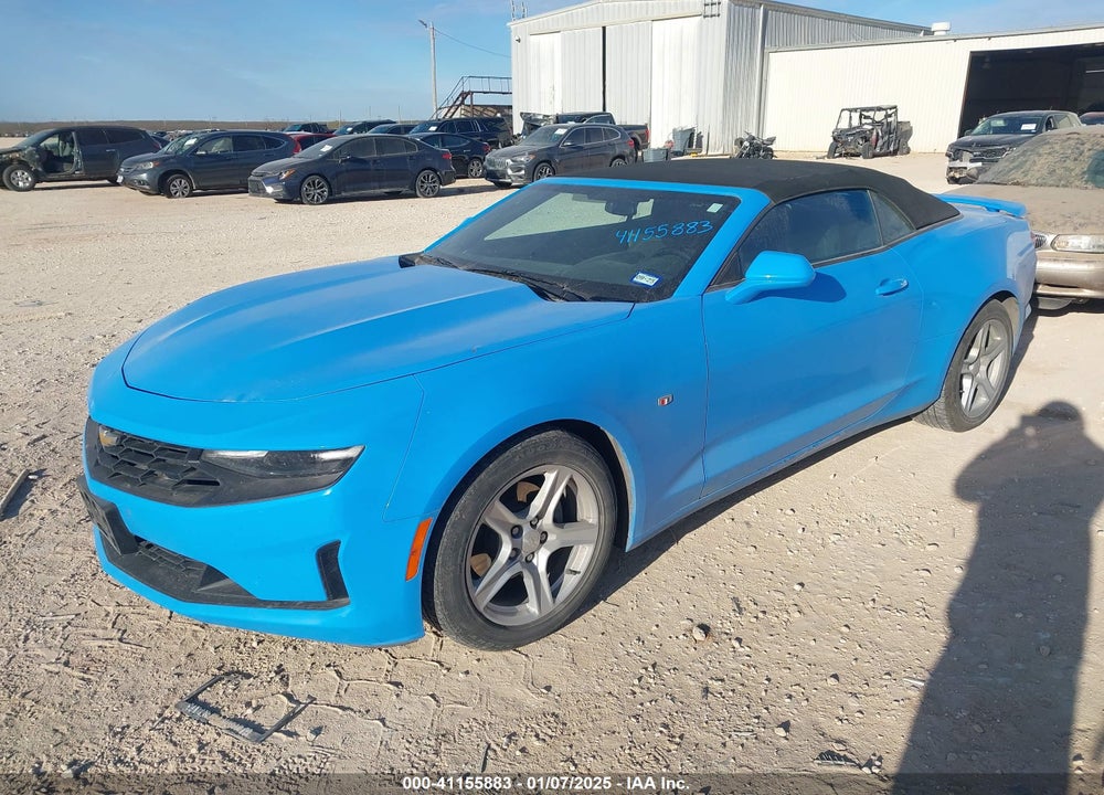 2022 CHEVROLET CAMARO RWD 1LT VIN: 1G1FB3DX5N0128263