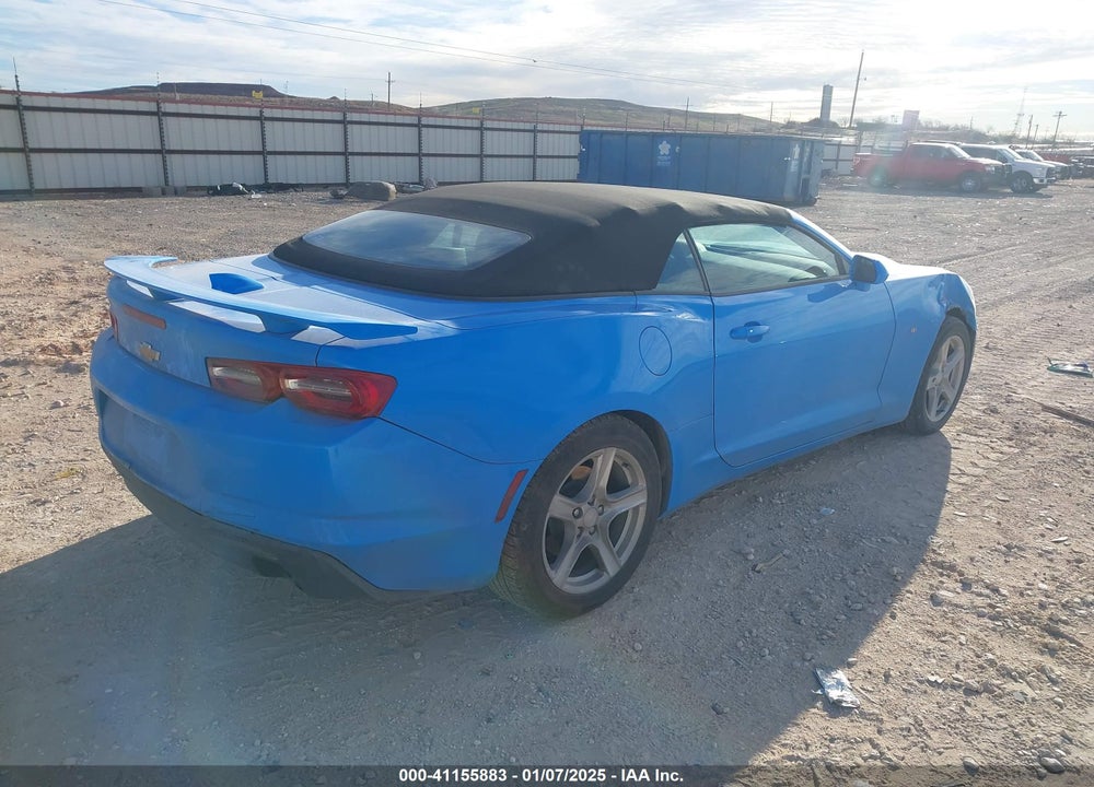 2022 CHEVROLET CAMARO RWD 1LT VIN: 1G1FB3DX5N0128263
