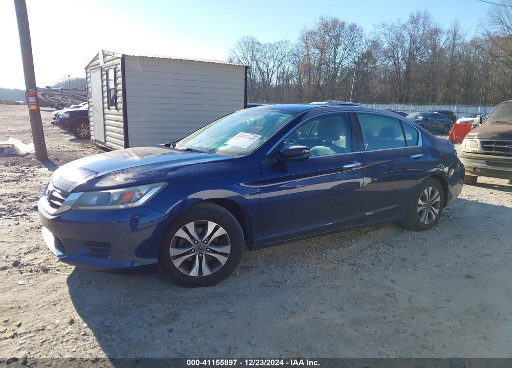 2013 HONDA ACCORD LX VIN: 1HGCR2F3XDA269009