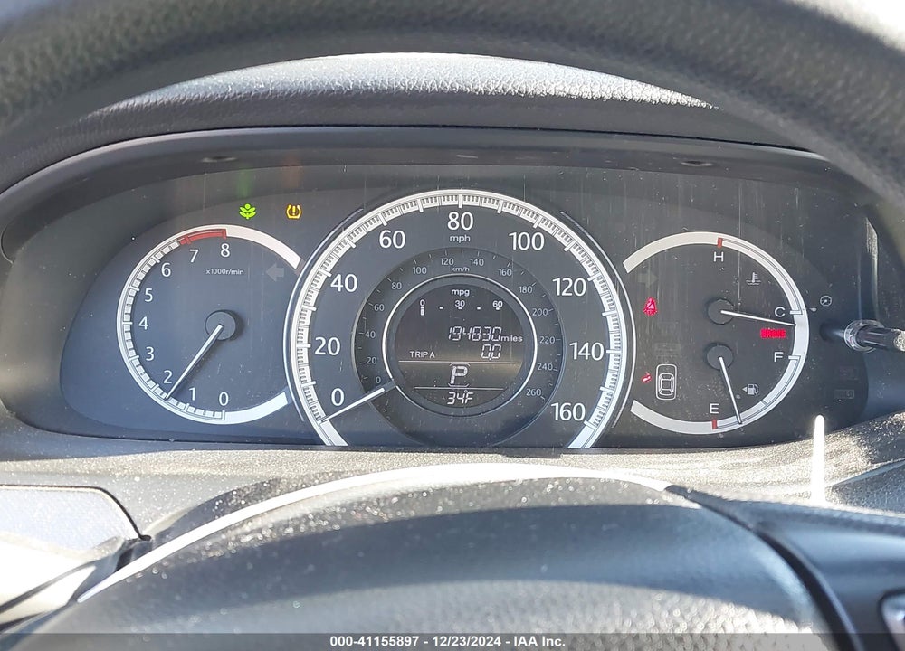 2013 HONDA ACCORD LX VIN: 1HGCR2F3XDA269009