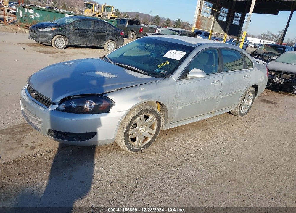 2012 CHEVROLET IMPALA LT FLEET VIN: 2G1WG5E35C1100408