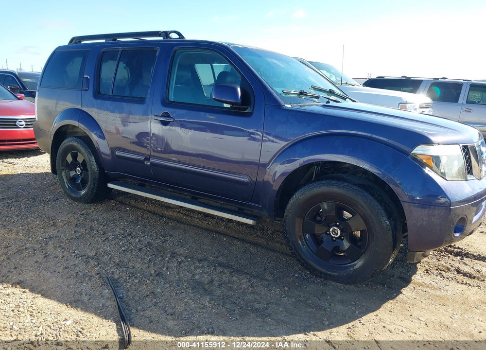 2007 NISSAN PATHFINDER SE VIN: 5N1AR18U57C647215