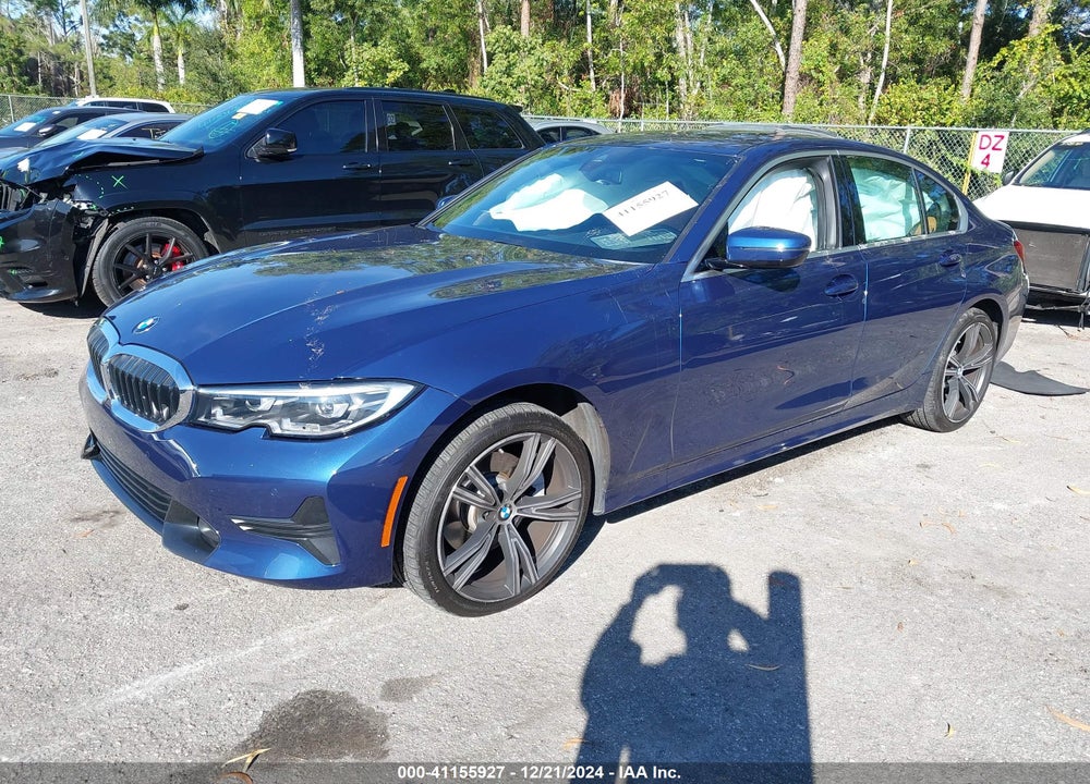 2022 BMW 330I VIN: 3MW5R1J09N8C47267