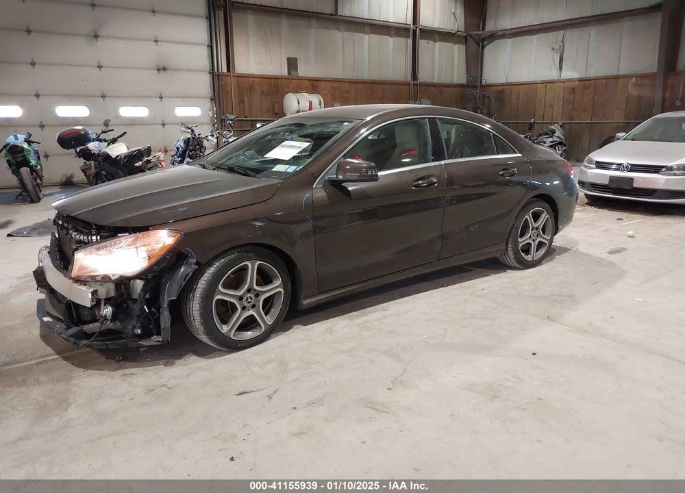 2018 MERCEDES-BENZ CLA VIN: WDDSJ4EB1JN639263