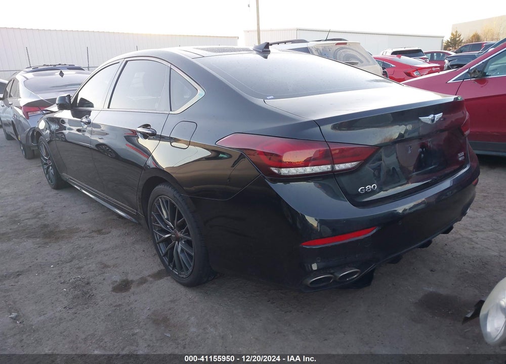 2018 GENESIS G80 3.3T SPORT VIN: KMHGN4JB3JU254301