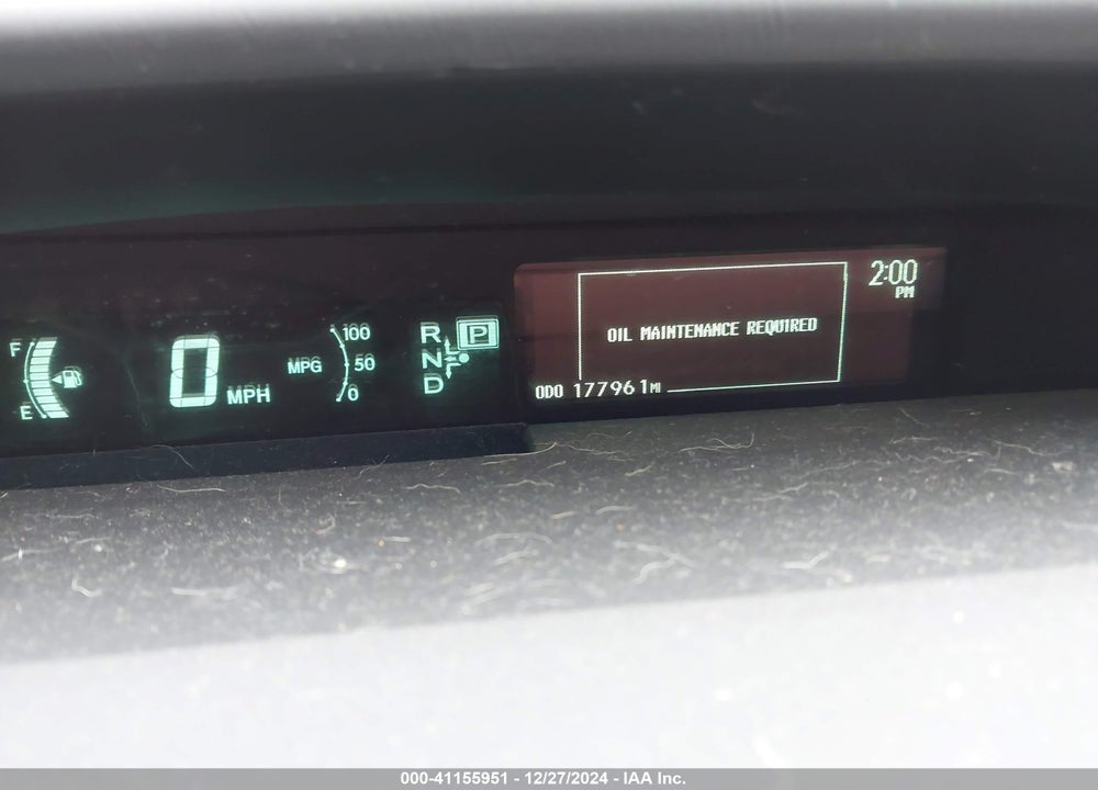 2011 TOYOTA PRIUS TWO VIN: JTDKN3DU3B0283974