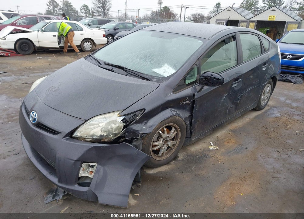 2011 TOYOTA PRIUS TWO VIN: JTDKN3DU3B0283974